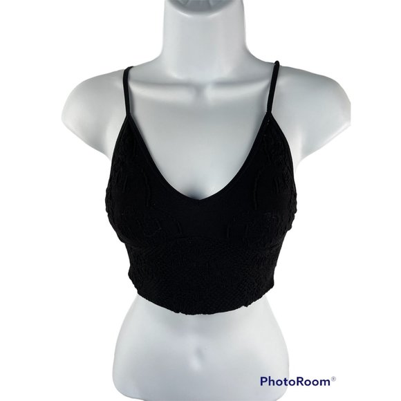 Free People Intimately bralette, black, size XS - Picture 1 of 9